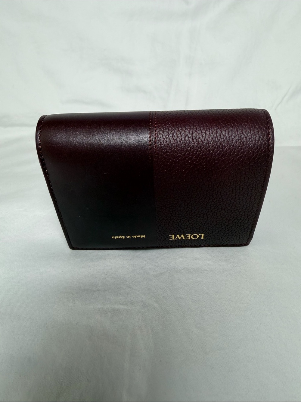 Small wallet in smooth and grained calfskin Loewe - Picture 9 of 12